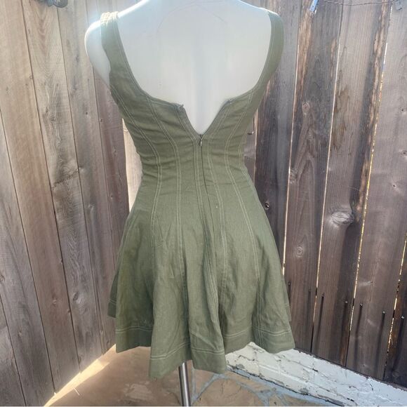 Christian Lacroix Square Neckline Mini Dress size XS NWT - Picture 7 of 9